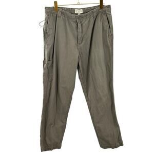 Ocean + Coast Khaki Pants Mens sz 38 x 30 Preowned Green Straight‎ Leg